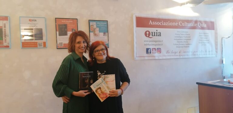 Ambra Frezza ed Elvira Nistoro, scrittrici per Quia Edizioni