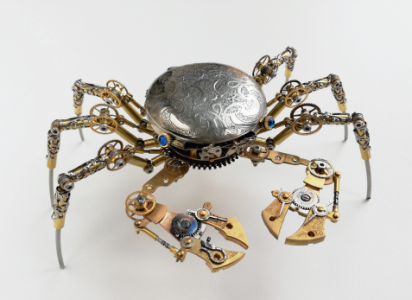 Clockwork crab - No.4 Mr Roscoe (2021), metal, 17 x 12 x 6 cm, € 1000-1200
