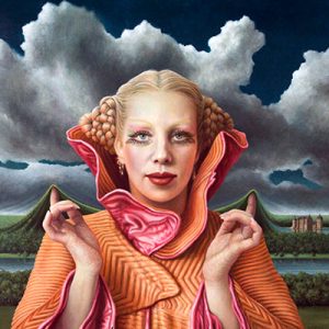Mathilde, Acrylic on canvas, 50x50 cm, 2018